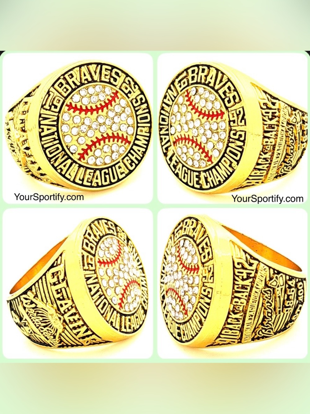 MLB / 1992 Atlanta Braves World Series championship ring
